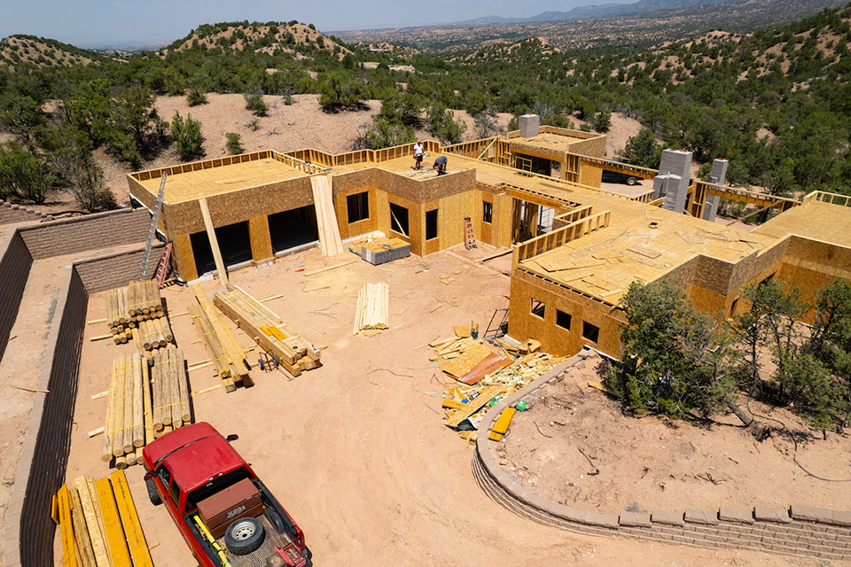 Tesuque Ridge Santa Fe custom home builders